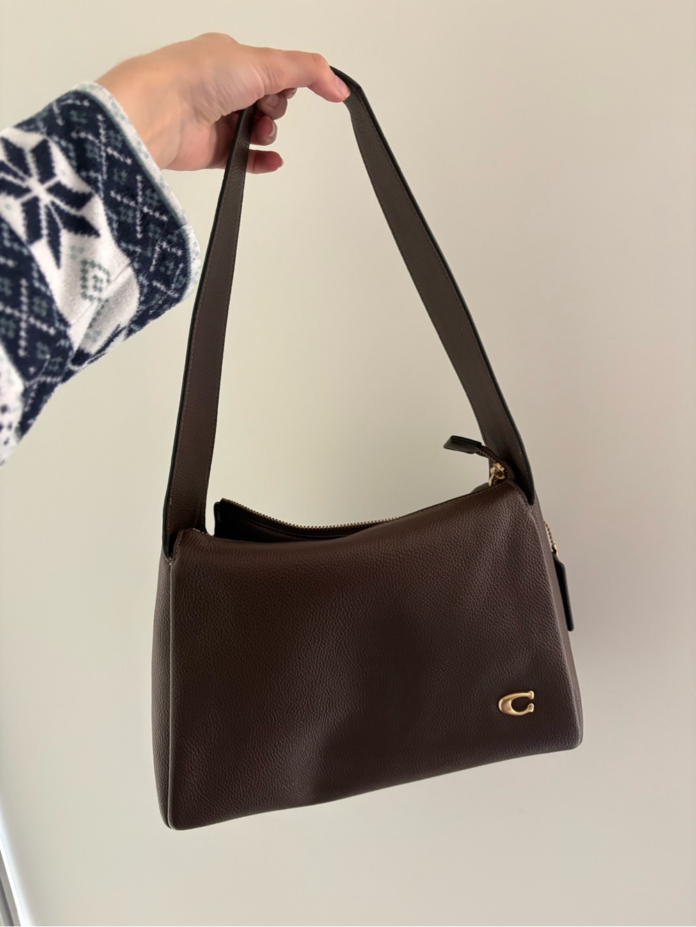 Coach Maple Brown Lola Bag- the perfect fall bag, sold out everywhere